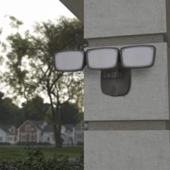 Promo 😀 Patriot Lighting® Dualux Bronze LED Triple Head Outdoor Security Flood Light 💯 17 Promo 😀 Patriot Lighting® Dualux Bronze LED Triple Head Outdoor Security Flood Light 💯 -Patriot Light Store 3569426 Alt7