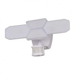 Best Pirce ✨ Patriot Lighting® Dualux White LED 4-Head Motion Sensor Outdoor Security Flood Light ⌛ -Patriot Light Store 3569446 Alt2