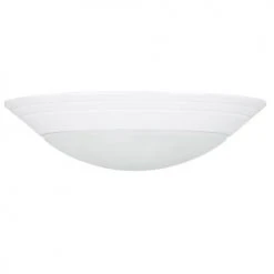 Cheap ⌛ Patriot Lighting® Gabriel White Integrated LED Flush Mount Ceiling Light 🧨 -Patriot Light Store 73999 PAT bulb NEW 1