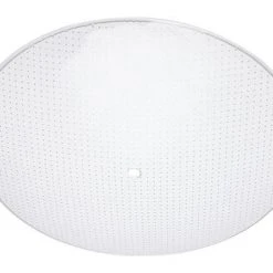 New 💯 Patriot Lighting® Clear Round Dot Pattern Replacement Glass Diffuser ✨