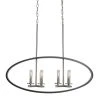 Best reviews of 🎁 Patriot Lighting Elegant Home Patriot Lighting® Elegant Home Della Black And Brushed Nickel 8 Light Island Light 🌟 -Patriot Light Store 82264