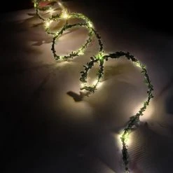 Hot Sale 😉 Patriot Lighting® 30 Light Battery Powered LED Leaf Fairy Light 🎁 -Patriot Light Store 83361 2