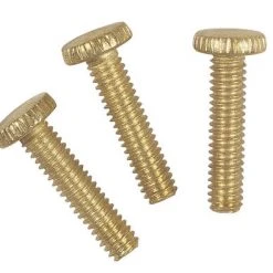Deals 💯 Patriot Lighting Brass-Plated Knurled Head Screws (3-Pack) 🎁