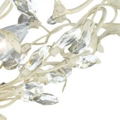 Cheap ❤️ Patriot Lighting® Jardin French Cream Semi-Flush Mount Ceiling Light 🔔 -Patriot Light Store C0024 2