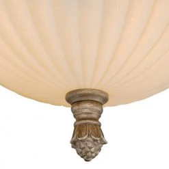 Brand new 😀 Patriot Lighting® Avenant French Bronze 3 Light Flush Mount Ceiling Light ⌛ -Patriot Light Store C0081 2