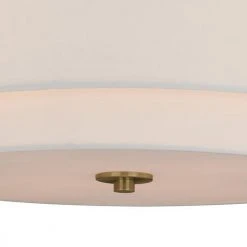 Discount ✔️ Patriot Lighting® Burnaby Matte Brass 4 Light Semi-Flush Mount Ceiling Light ⌛ -Patriot Light Store C0112 3