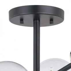 Cheap 👏 Patriot Lighting® Orbit Oil Rubbed Bronze 6 Light Semi-Flush Mount Ceiling Light ✨ -Patriot Light Store C0132 1