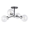 Coupon ⌛ Patriot Lighting® Orbit Satin Nickel 4 Light Semi-Flush Mount Ceiling Light 😍 -Patriot Light Store C0133