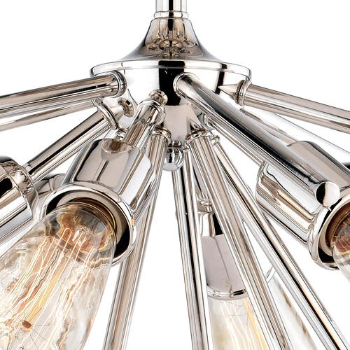 Top 10 🔥 Patriot Lighting® Estelle Polished Nickel 6 Light Semi-Flush Mount Ceiling Light 💯 5 Top 10 🔥 Patriot Lighting® Estelle Polished Nickel 6 Light Semi-Flush Mount Ceiling Light 💯 - Image 3