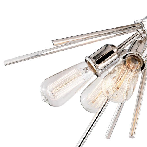 Top 10 🔥 Patriot Lighting® Estelle Polished Nickel 6 Light Semi-Flush Mount Ceiling Light 💯 6 Top 10 🔥 Patriot Lighting® Estelle Polished Nickel 6 Light Semi-Flush Mount Ceiling Light 💯 - Image 4