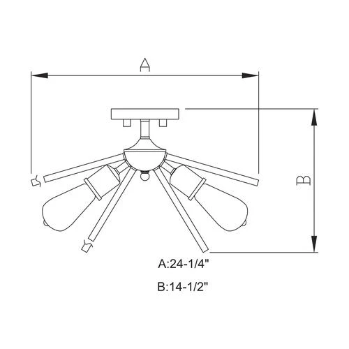Top 10 🔥 Patriot Lighting® Estelle Polished Nickel 6 Light Semi-Flush Mount Ceiling Light 💯 11 Top 10 🔥 Patriot Lighting® Estelle Polished Nickel 6 Light Semi-Flush Mount Ceiling Light 💯 - Image 9