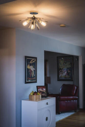 Top 10 🔥 Patriot Lighting® Estelle Polished Nickel 6 Light Semi-Flush Mount Ceiling Light 💯 8 Top 10 🔥 Patriot Lighting® Estelle Polished Nickel 6 Light Semi-Flush Mount Ceiling Light 💯 - Image 6