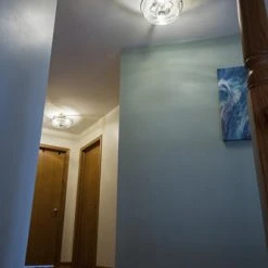 Buy 💯 Patriot Lighting® Addison Satin Nickel Semi-Flush Mount Ceiling Light 👏 -Patriot Light Store C0170 L5