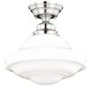 Buy 😍 Patriot Lighting® Huntley Satin Nickel Semi-Flush Mount Ceiling Light ⭐ 2 Buy 😍 Patriot Lighting® Huntley Satin Nickel Semi-Flush Mount Ceiling Light ⭐ -Patriot Light Store C0176