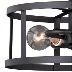 Best Pirce 🌟 Patriot Lighting® Akron Oil Rubbed Bronze Semi-Flush Mount Ceiling Light 😀 -Patriot Light Store C0186 3