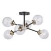Deals ❤️ Patriot Lighting® Orbit Oil Rubbed Bronze Semi-Flush Mount Ceiling Light 😉 -Patriot Light Store C0193