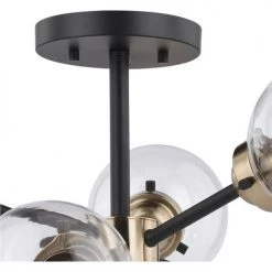 Deals ❤️ Patriot Lighting® Orbit Oil Rubbed Bronze Semi-Flush Mount Ceiling Light 😉 -Patriot Light Store C0193 2