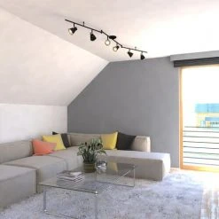 Discount ✨ Patriot Lighting® Fairhaven Textured Black Flush Mount Ceiling Light 🔔 -Patriot Light Store C0209 L1