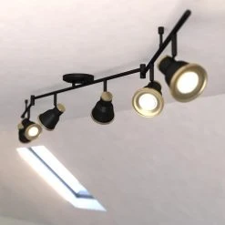 Discount ✨ Patriot Lighting® Fairhaven Textured Black Flush Mount Ceiling Light 🔔 -Patriot Light Store C0209 L2