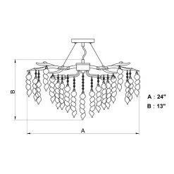 Coupon 🛒 Patriot Lighting® Rainier Satin Nickel 4 Light Semi-Flush Mount Ceiling Light 💯 9 Coupon 🛒 Patriot Lighting® Rainier Satin Nickel 4 Light Semi-Flush Mount Ceiling Light 💯 -Patriot Light Store C0222 DWG