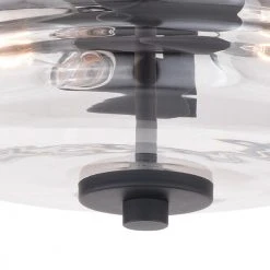 Cheap 🌟 Patriot Lighting® Toledo Matte Black Flush Mount Ceiling Light 💯 -Patriot Light Store C0232 2