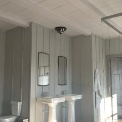 Cheap 🌟 Patriot Lighting® Toledo Matte Black Flush Mount Ceiling Light 💯 -Patriot Light Store C0232 L1