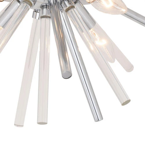 Cheap 🌟 Patriot Lighting® Aria Chrome Flush Mount Ceiling Light 🧨 5 Cheap 🌟 Patriot Lighting® Aria Chrome Flush Mount Ceiling Light 🧨 - Image 3