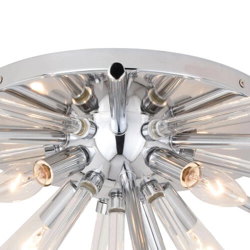 Cheap 🌟 Patriot Lighting® Aria Chrome Flush Mount Ceiling Light 🧨 6 Cheap 🌟 Patriot Lighting® Aria Chrome Flush Mount Ceiling Light 🧨 - Image 4