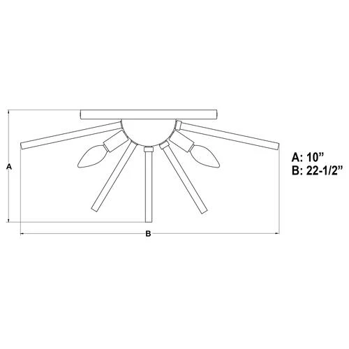 Cheap 🌟 Patriot Lighting® Aria Chrome Flush Mount Ceiling Light 🧨 9 Cheap 🌟 Patriot Lighting® Aria Chrome Flush Mount Ceiling Light 🧨 - Image 7