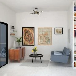 Top 10 🔥 Patriot Lighting® Orbit Oil Rubbed Bronze 9 Light Semi-Flush Mount Ceiling Light ✨ -Patriot Light Store C0238 L1