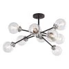 Promo 🎉 Patriot Lighting® Orbit Oil Rubbed Bronze 9 Light Semi-Flush Mount Ceiling Light 🔔 -Patriot Light Store C0239
