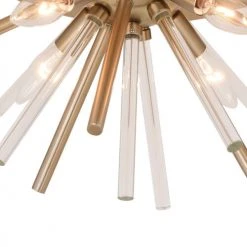 Outlet 🔥 Patriot Lighting® Aria Natural Brass Flush Mount Ceiling Light 👍 10 Outlet 🔥 Patriot Lighting® Aria Natural Brass Flush Mount Ceiling Light 👍 -Patriot Light Store C0250 2