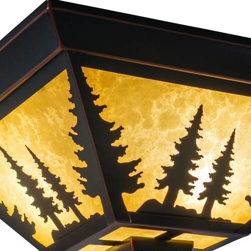 Outlet ⌛ Patriot Lighting® Yosemite Burnished Bronze Flush Mount Ceiling Light 🥰 6 Outlet ⌛ Patriot Lighting® Yosemite Burnished Bronze Flush Mount Ceiling Light 🥰 - Image 4