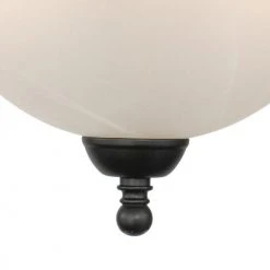 Brand new ⌛ Patriot Lighting® Babylon Oil Burnished Bronze Semi-Flush Mount Ceiling Light 💯 -Patriot Light Store CF65353OBB 2