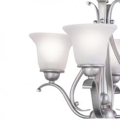 Coupon 🌟 Patriot Lighting® Monrovia Brushed Nickel 4 Light Chandelier 🔥 9 Coupon 🌟 Patriot Lighting® Monrovia Brushed Nickel 4 Light Chandelier 🔥 -Patriot Light Store CH35404BN 2