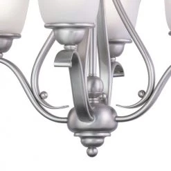 Coupon 🌟 Patriot Lighting® Monrovia Brushed Nickel 4 Light Chandelier 🔥 10 Coupon 🌟 Patriot Lighting® Monrovia Brushed Nickel 4 Light Chandelier 🔥 -Patriot Light Store CH35404BN 3