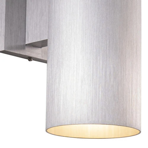 New ✨ Patriot Lighting® Chiasso Satin Aluminum 2-Light Outdoor Wall Light 😉 7 New ✨ Patriot Lighting® Chiasso Satin Aluminum 2-Light Outdoor Wall Light 😉 - Image 5