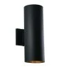 Best Sale 💯 Patriot Lighting® Chiasso Textured Black 2-Light Outdoor Wall Light ⌛ -Patriot Light Store CO OWB052TB