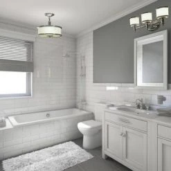 Buy ⭐ Patriot Lighting® Carlisle Chrome 3 Light Vanity Light 🤩 11 Buy ⭐ Patriot Lighting® Carlisle Chrome 3 Light Vanity Light 🤩 -Patriot Light Store CR VLU003CH L1