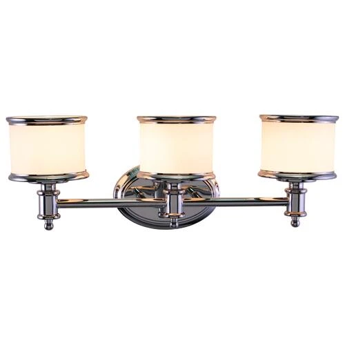 Buy ⭐ Patriot Lighting® Carlisle Chrome 3 Light Vanity Light 🤩 3 Buy ⭐ Patriot Lighting® Carlisle Chrome 3 Light Vanity Light 🤩
