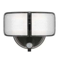 New 🎉 Patriot Lighting® Bronze LED Dual Head Motion Sensor Outdoor Security Flood Light 🎉