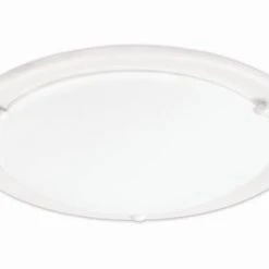 Deals 😍 Patriot Lighting® Allison 13-1/2" Textured White Fluorescent Ceiling Light ⌛