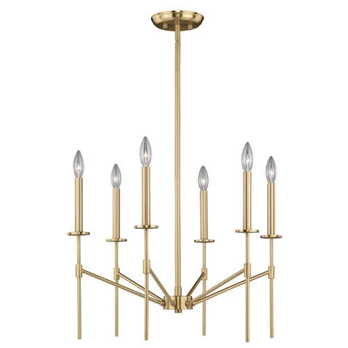 Wholesale 🎁 Patriot Lighting® Kedzie Natural Brass 6 Light Chandelier 😀 3 Wholesale 🎁 Patriot Lighting® Kedzie Natural Brass 6 Light Chandelier 😀