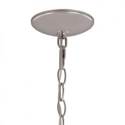 New ⌛ Patriot Lighting® Hoyne Polished Nickel 5 Light Chandelier ✨ -Patriot Light Store H0243 4