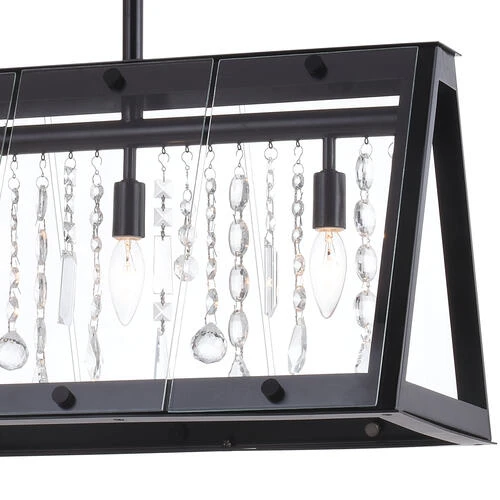 Promo 👍 Patriot Lighting® Tremont Matte Black 5 Light Chandelier ✨ 4 Promo 👍 Patriot Lighting® Tremont Matte Black 5 Light Chandelier ✨ - Image 2