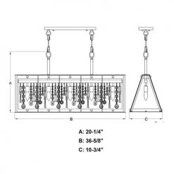 Promo 👍 Patriot Lighting® Tremont Matte Black 5 Light Chandelier ✨ 17 Promo 👍 Patriot Lighting® Tremont Matte Black 5 Light Chandelier ✨ -Patriot Light Store H0244 DWG