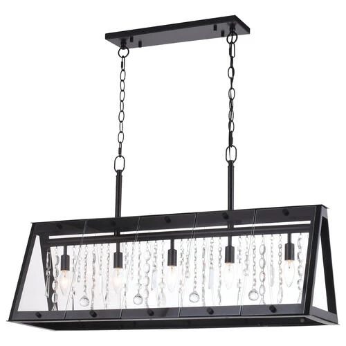 Promo 👍 Patriot Lighting® Tremont Matte Black 5 Light Chandelier ✨ 3 Promo 👍 Patriot Lighting® Tremont Matte Black 5 Light Chandelier ✨