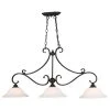 Budget 😀 Patriot Lighting® Monrovia Oil Burnished Bronze 3 Light Chandelier ✔️ -Patriot Light Store H0259