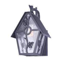 Promo 🎉 Patriot Lighting® Birdhouse Black Outdoor Wall Light 👏
