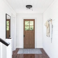 Budget ✨ Patriot Lighting® Talia Matte Black 2-Light Flush Mount Ceiling Light ⭐ -Patriot Light Store LS3518631 20716 Talia cmyk